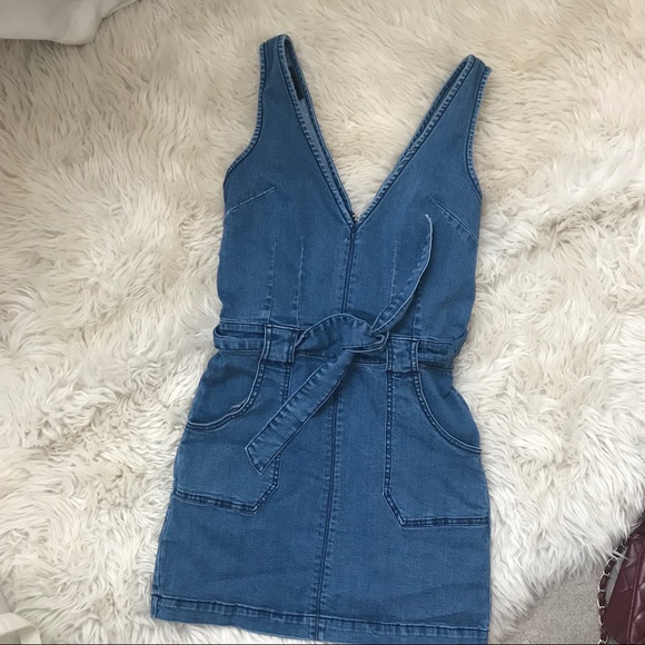 bebe Dresses & Skirts - Denim dress